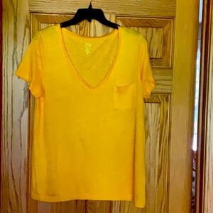 J crew v neck T shirt